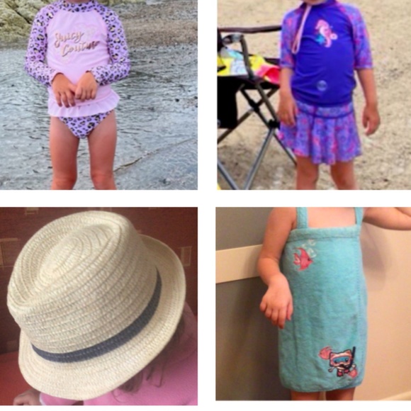 Juice Couture/ UV SKINZ/ Pampered Princess Cover Up Swim Bundle size 5 - Picture 1 of 10